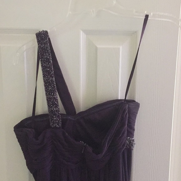 NWOT Caché purple cocktail dress shoulder strap.​ - Picture 3 of 4
